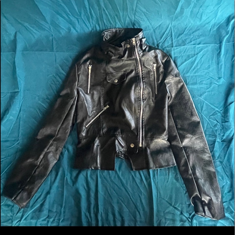 Pleather jacket